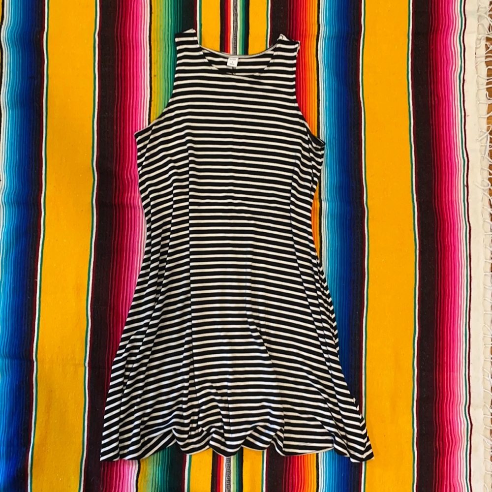Old Navy Striped Swing Dress